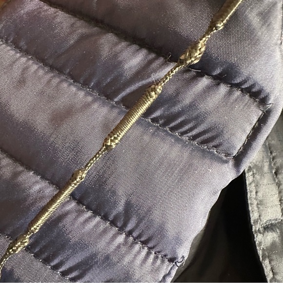 Men’s Vintage Down-Filled Puffy Blue Jacket Medium - Picture 10 of 13